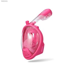 Masques de plongée Masque de plongée de bande dessinée masque complet pour enfant masque de plongée en apnée pour enfants garçon filles sous-marine Anti-buée lunettes de natation équipement L240122