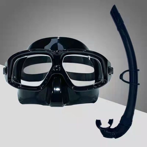 Masques de plongée Masque de plongée Miroir de surface de plongée libre lentille anti-buée haute définition équipement de masque de plongée 230727