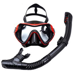 Masques de plongée JoyMaySun Masques de plongée sous-marine professionnels Ensemble de plongée en apnée Jupe en silicone pour adultes Lunettes anti-buée Lunettes Équipement de piscine 230727