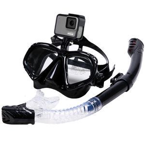 Duikmaskers JoyMaySun Snorkelbuisset Duikmasker Anti-condens Zwemmen Duikbril Snorkelbuis voor GoPro Onderwatersportcamera 230612