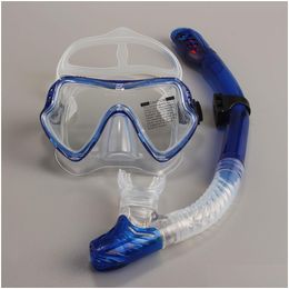 Duikmaskers JSJM Professionele snorkelmasker Snorkels bril glazen bril Zwembuisset ADT Uni Drop levering Sport buitenshuis Water Scu Dhtrh