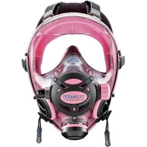 Ocean Reef Neptune Space Small or Medium Full Face Diving Mask, Black