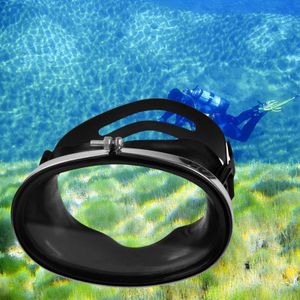 Máscaras de buceo Oval Snorkel Lente transparente impermeable Scuba Swim Gafas Gafas 230607