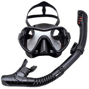 Masques de plongée Masques de plongée sous-marine professionnels Ensemble de plongée en apnée Jupe en silicone pour adultes Lunettes anti-buée Lunettes Équipement de piscine 230411