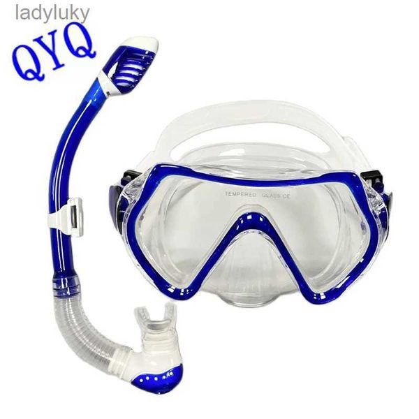 Masques de plongée Lunettes de natation professionnelles imperméables en silicone souple lunettes de natation anti-buée lunettes UV pour enfants masque de plongée L240122