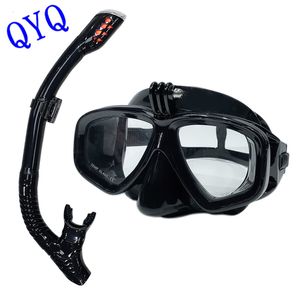 Masques de plongée Masque de plongée sous-marine professionnel Les lunettes de plongée sous-marine conviennent aux lunettes de plongée GoPro Small Sports Camera All-Dry 230526