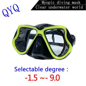 Masques de plongée QYQ Masque gonflable Lunettes de plongée spinales optiques pour adultes avec masque de plongée spinal 230531