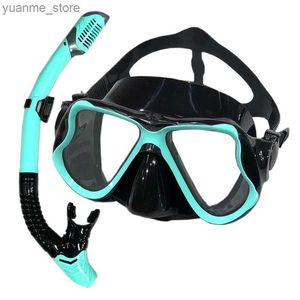 Masques de plongée Masque de plongée Scuba Scuba Plongles Swimming Water Sports Equipment Y240410
