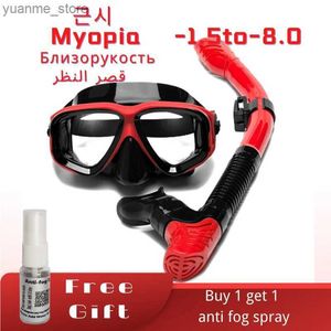 Duikmaskers duikmasker snorkelende kit explosieproonde peeslens anti-mist eenvoudige ademhalingsbuis voor volwassen zwemmen rode kleur voor snorkelen y240410