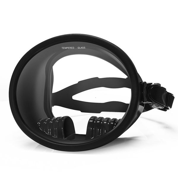 Máscaras de buceo Buceo libre Buceo Máscara facial completa Antifugas Vista amplia Antiniebla Snorkel Gafas de natación Máscara con correa ajustable 230608