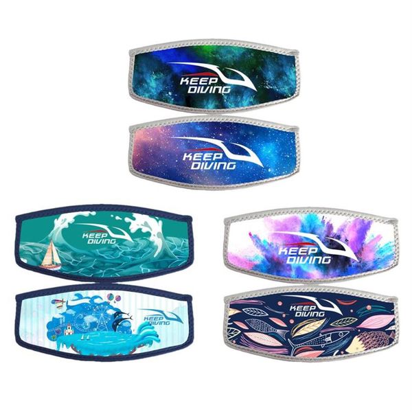 Tauchen Masken Scuba Oceanarium Wasserdichte Maske Strap Abdeckung Unterwasser Schnorcheln Lange Haar Wrapper Protector Band209x