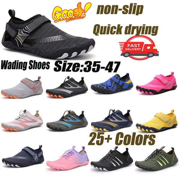 Chaussures de plongée femmes hommes plage natation chaussettes de Sport nautique pieds nus Sneaker Yoga Fitness danse natation surf plongée en apnée chaussure offre spéciale