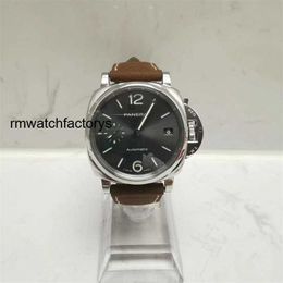 Regard de poigne de plongée Panerai Luminor Due Series PAM00755 Watch Automatic Mechanical Men's Luxury Watch Neutral Watch 38mm