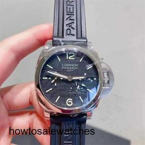 Mattre-poignet de plongée Panerai Luminor Series PAM00537 Mécanique automatique Chronograph Luxury Watch 42mm Bare Watch