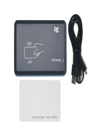 DIY 15 Format de sortie de style EM4100 125KHz Carte d'identité Reader Access Control Reader USB Port 2pcs Card blanc9924863