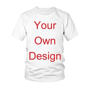 DIY 3D-print T-shirts Uw eigen ontwerp Mannen Vrouwen Streetwear Custom Design T-shirt Esports Tops Tees Kinderen Jersey Uniform Kleding 220619