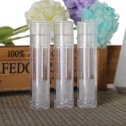 DIY 5G Clear Plastic Lip Balm Tube Lip Gloss Containers 5ml Lege Lipstick Flessen Groothandel WB2037