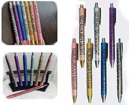 Diy Agregar cuentas divertidas Penses para estudiantes Beadable Beadable Bead Ball Ball Pen Regalos de Navidad Promocionales Creative6413162