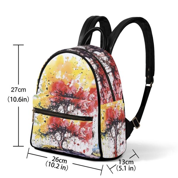 Bolsos de bricolaje bolsos con estampado completo bolso personalizado mochila escolar hombres mujeres carteras bolsos totalizadores mochila para dama producción profesional negro regalos personalizados para parejas únicos 117529