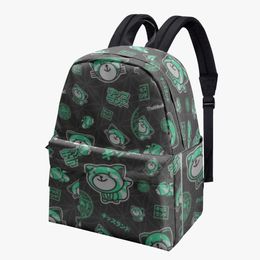 Sacs de bricolage All Over Print Cotton Backpack sac personnalisé hommes femmes sacs fourre-tout dame sac à dos professionnel noir production personnalisé couple cadeaux unique 65141