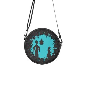 Bolsos de bricolaje Bolsos redondos Bolsos personalizados Bolsos para hombres y mujeres Totes Mochila para dama Producción profesional en negro Regalos personalizados para parejas únicos 64415