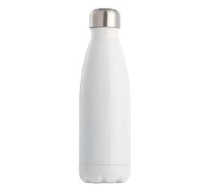 DIY lege sublimatie 17oz fles vacuüm kolf sportwater fles roestvrijstalen dubbele wand thermoskan met deksel Xu 01203243195