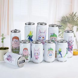 DIY Blank Sublimation COLA CANS Mug Soda Can 12oz 17oz tasses à café