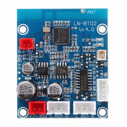 DIY Bluetooth 3,0 receptor de Audio amplificadores placa módulo de sonido estéreo inalámbrico para teléfono de coche 12V 24V