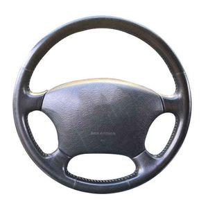 DIY Braid -deksel voor autoverzuren voor Toyota Land Cruiser Prado 120 Odyssey Prelude Original Steering Wheel Braid J220808