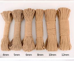 DIY Cat Scratcher Rope Twisted Sisal Rope vervanging Cat Tree Scratching Toy Cat Climbing Frame Binding Touw