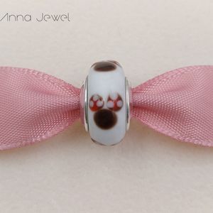 DIY Charm Bracelets ﾠ bijoux pandora murano entretoise pour fabrication de bracelet bracelet Disny mini perle de verre pour femmes hommes cadeaux d'anniversaire fête de mariage