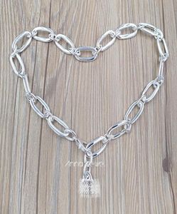 DIY CHARME BIELLES EVES EVES UNO DE 50 925 Collier de chaîne en argent sterling pour femmes Chaînes Long Sets Cadeaux d'anniversaire de Noël EU5100212