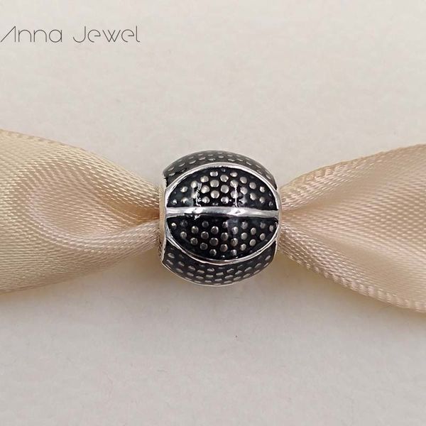 Dijes DIY cuentas de mal de ojo para la fabricación de joyas de niños BALONCESTO pandora pulsera de plata 925 brazalete de mujer cadena conjunto de cuentas collar colgante regalos de cumpleaños 791201EN44