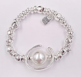 Breloques bricolage mauvais œil fournitures de fabrication de bijoux UNO de 50 bracelet en argent sterling 925 pour femmes bracelets en métal chaîne à main ensembles de perles 1779326