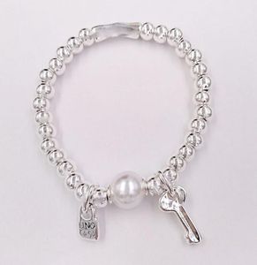 DIY Charms Evil Eye Jewelry Making Supplies Uno de 50 925 Bracelet en argent sterling pour les femmes en métal Bracles Hand Chain Beded Ensembles 4060749