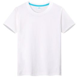 T-shirts en coton pour enfants bricolage Summer Souche pour filles garçons 1-12t Tops pour les tops coton pour enfants