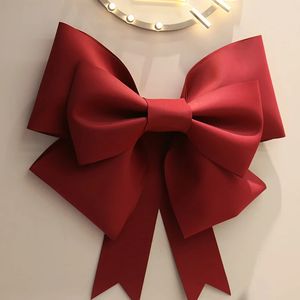 DIY Christmas Decorations Big Bow Eva Shop Display Wedding Arch Decor Birthday Party Feest Auto -decoratie Giant Bow 240319