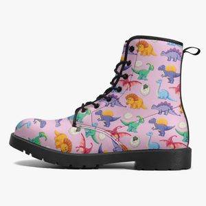 DIY Classic Martin Boots Hommes Femmes Chaussures Modèle personnalisé Mode Simplicité Canard Mandarin Couleur Correspondant Polyvalent Bottes Décontractées Élevées 35-48 65318