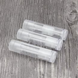 DIY claro frasco de bálsamo labial 5g tubo recipiente Lábios Óleo Hidratante Hidratante 5ml recipientes de batom vazios Vewfw