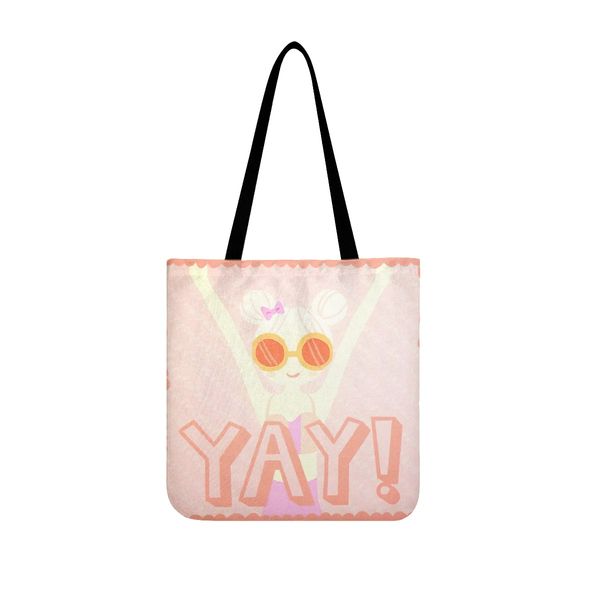 Bolsas de tela diy personalizadas para hombres y mujeres, bolsas de tela, bolsos de mano, bolsos de mano, mochila para mujer, profesional, lindo, rosa, versátil, regalos personalizados para parejas, únicos 42175