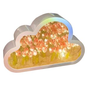 Cloud Cloud Tulip LED NIGHT Light Mirror Table LABPES CHAMBRE OBRESS