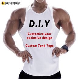 Diseño personalizado de bricolaje Polyester Polyester 3D Tank Toquips Men Women Streetwear Tops de gran tamaño Proveedores para el cargador de caída 240426