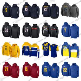 DIY Custom Man Sweatshirt Basketbal Hoodies Nikola Jamal Aaron Jokic Murray Gordon Michael Porter Zeke Nnaji Spotlight Praktijk Pullover Hoodie