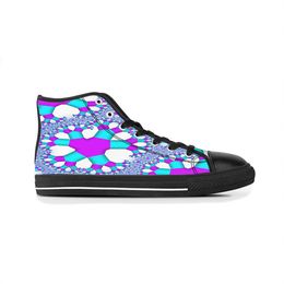 DIY Zapatos personalizados Classic Canvas Skateboard Casual Acepta triple personalización negra Impresión UV Corte bajo para hombre para mujer zapatillas deportivas impermeables tamaño 38-45 COLOR811