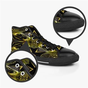 DIY Custom Shoes Men Classic Canvas High Skateboard Casual UV Printing Femmes Sports Sports Fashions imperméables