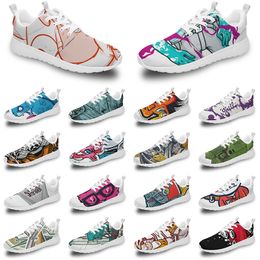 DIY Custom Shoes heren dames hardlooproze zee gebleekt koraal puur triple zwart wit rood citroengeel heren dames sneakers buiten xkuj3