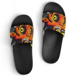 Scarpe personalizzate fai-da-te Fornisci immagini per supportare la personalizzazione pantofole sandali uomo donna nove hosgd
