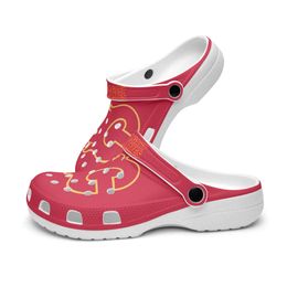 Diy aangepaste schoenen pantoffels heren dames Fire rode en knappe vlam logo sneakers trainers 36-48