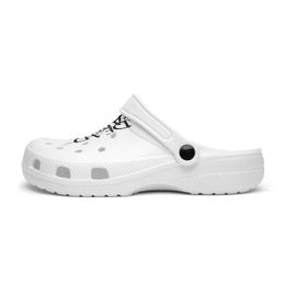 Diy chaussures personnalisées pantoufles hommes femmes blanc décontracté et confortable texte baskets formateurs 36-48