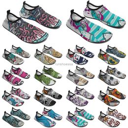 DIY Custom Water Men Femmes Chaussures Chaussures Fashion personnalisée Sneaker Multi-couleur4 Mentes Mens Trainers Sport Outdoor653 IZED S